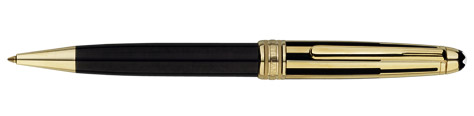 Шариковая ручка Meisterstuck Solitaire Doue Gold&Black