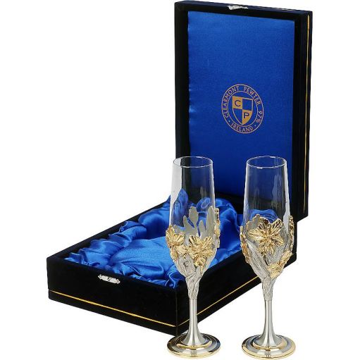 Набор бокалов для шампанского в подарочной коробке от Clearmont