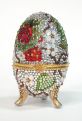 Яйцо - шкатулка с кристаллами Swarovski