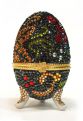 Яйцо - шкатулка с кристаллами Swarovski