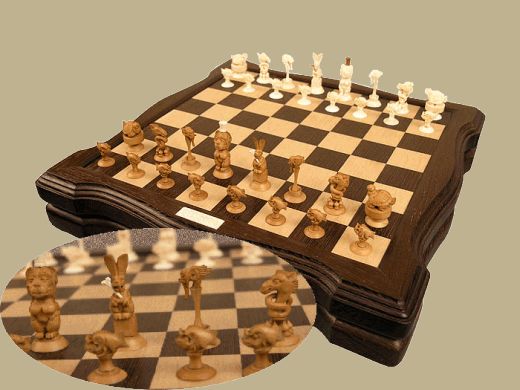 Шахматный набор "Пароксизм невероятности"