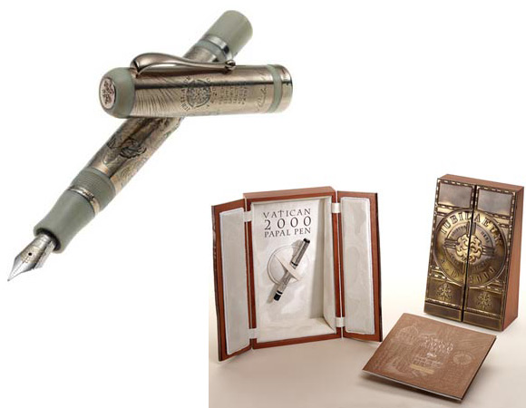 Перьевая ручка "Vatican 2000 Papa Pen" от Montegrappa