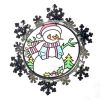 Новогоднее украшение "Снеговик"