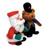 Электромеханическая новогодняя игрушка Дед Мороз и Мишка