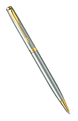 Шариковая ручка Parker Sonnet Slim K427, St. Steel GT