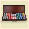Набор для покера эксклюзив (500 фишек)