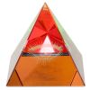 Сувенир Пирамида глаз цветная 5 см хрусталь