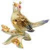 Сувенир Птица счастья 8 см фарфор цветной