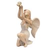 Сувенир Девушка-ангел с хрустальным шаром фарфор