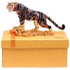 Сувенир со стразами "Шкатулка Тигр" 16 см.