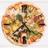 Часы настенные «Пицца»