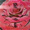 Часы настенные «Роза»