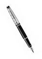 Перьевая ручка Waterman Expert DeLuxe, цвет: Black