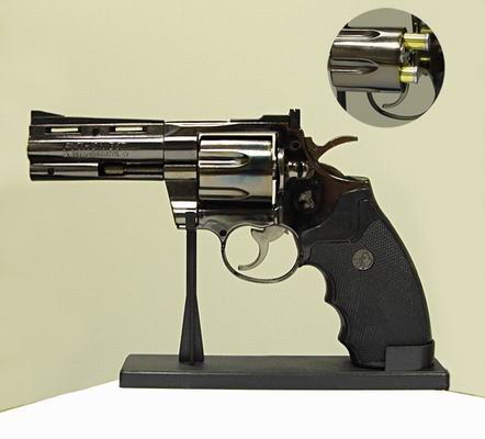 Зажигалка "Револьвер" Python №5074
