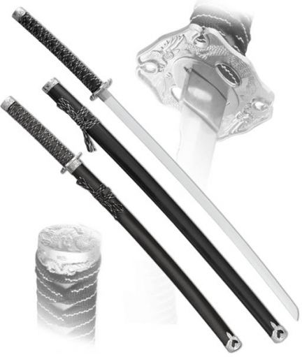Набор самурайских мечей, 2 шт. подарочная коробка