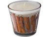 Декоративная ароматическая свеча с палочками корицы