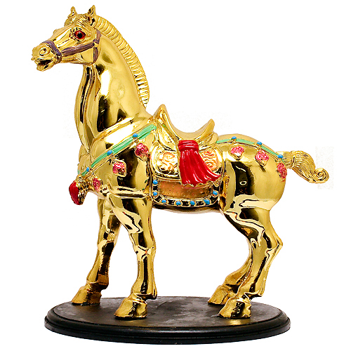 Сувенир из гипсолита "Лошадь" 18 см.