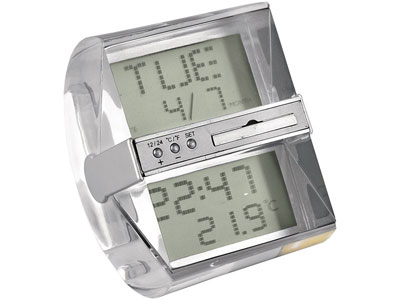Часы «Мираж» с датой и термометром
