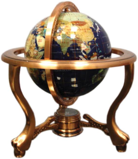Сувенирный глобус с компасом