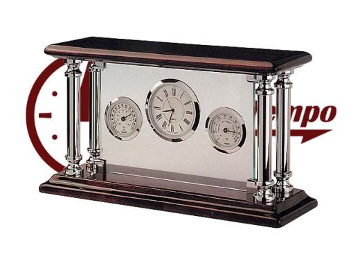  Часы, термометр и гигрометр настольный от Linea Del Tempo