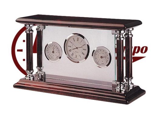  Часы, термометр и гигрометр настольный от Linea Del Tempo