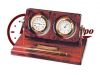  Часы и термометр настольный от Linea Del Tempo