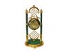 Настольные часы из малахита "Сады Семирами" (бол)