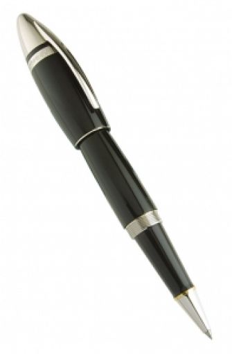 Ручка - роллер эбонит, черная Underwood
