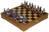 Шахматы исторические с фигурами из олова "Полтава"