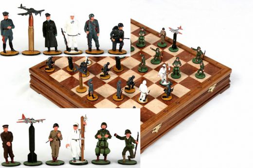Шахматы "Высадка в Нормандии (D-day)"