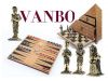  Шахматы "Египет" (комплект 3 игры) от Vanbo