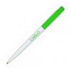 Ручка Carlo шарик белый/зеленый