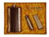 Подарочный набор (фляжка, зажигалка, брелок, пероч.нож)