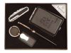 Подарочный набор (портсигар, ручка, брелок, нож)