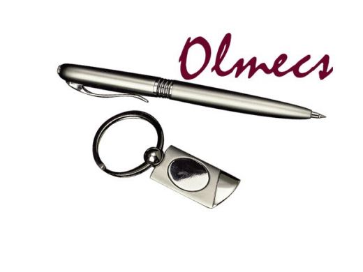Подарочный набор (ручка, брелок) от Olmecs