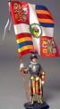 Миниатюра "Швейцарец с флагом Папы Бенедикта XVI"