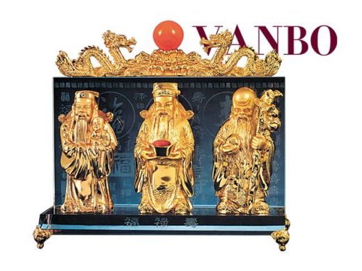 Статуэтка «Три старца на подставке» от Vanbo
