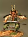 Оловянная модель "Самурай с мечом и кинжалом XII - XIV"