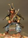 Оловянная модель "Самурай с мечом на отмашь XII - XIV"