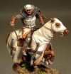 Оловянная модель "Рыцарь крестовых походов (конный)"
