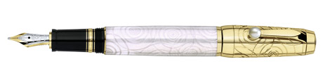 Перьевая ручка Montblanc Boheme Precious Metal Lacquer Pearl